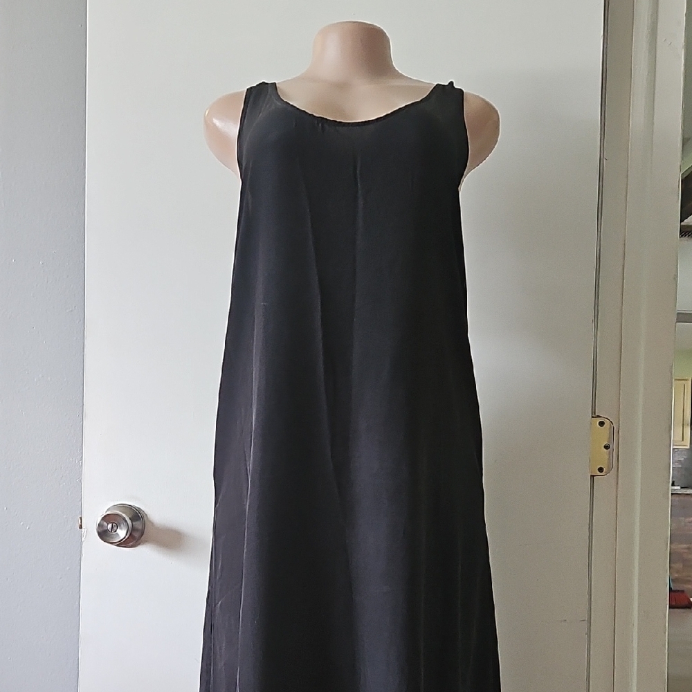 J. Crew Black Maxi Dress